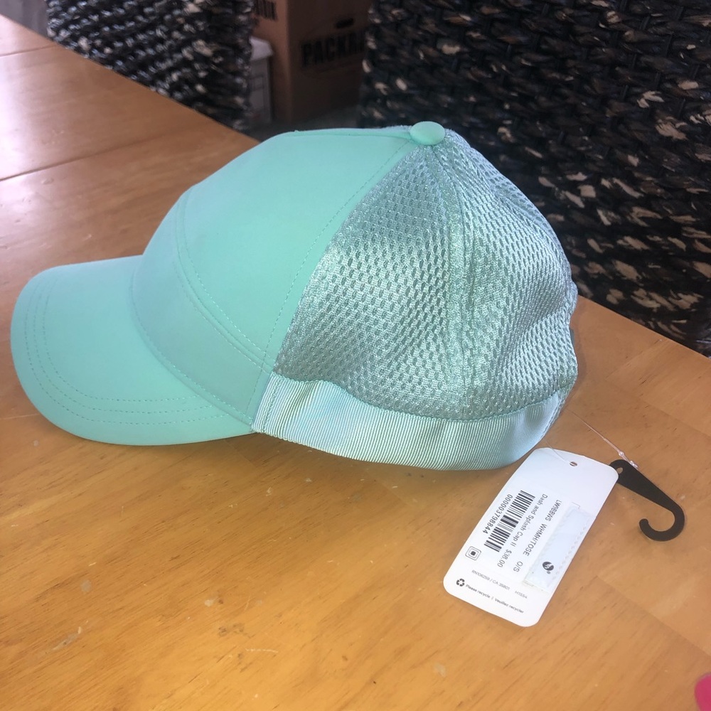 Brand new with tags on lululemon baseball hat.